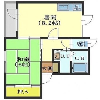 間取図 シティハウス89