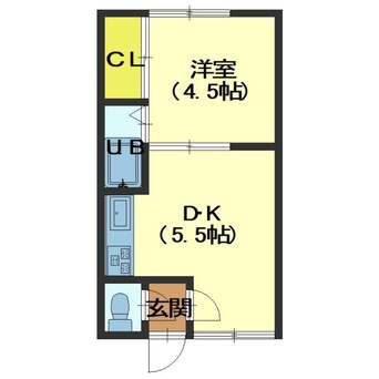 間取図 コーポ永興