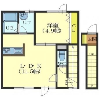 間取図 ファームレヂデンス函館駅前