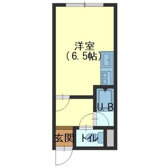 間取図 コーポHERO八幡町