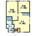 ロイヤルライフ亀田本町の間取図