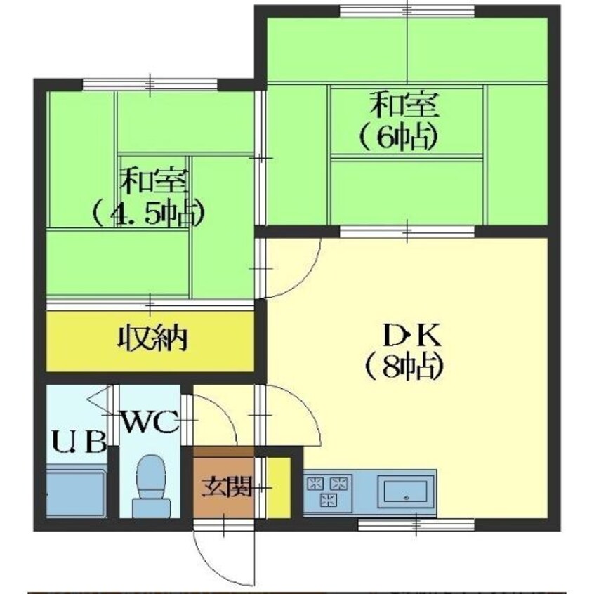 間取図 カワシマNo14