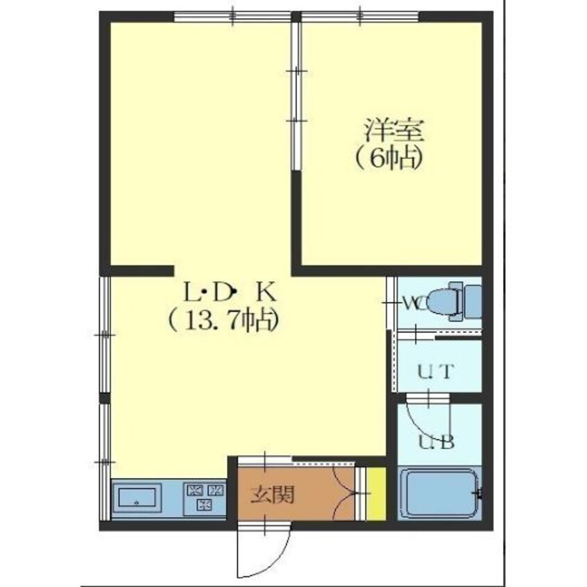 間取図 グリーンハイツ