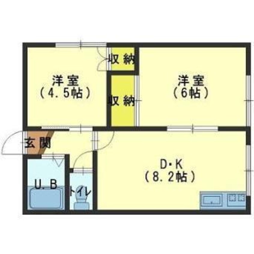 間取図 ル・シェルブルー