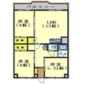 キャッスル富岡3号館の間取図