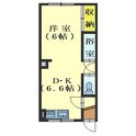 ノースコート本通Ⅱの間取図