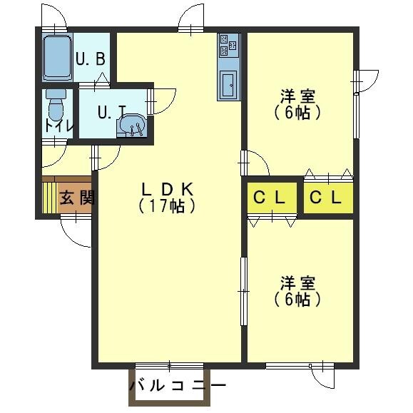 間取り図 サクシードハウスⅠ