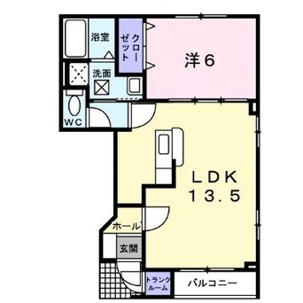 間取図 グランツ榎本