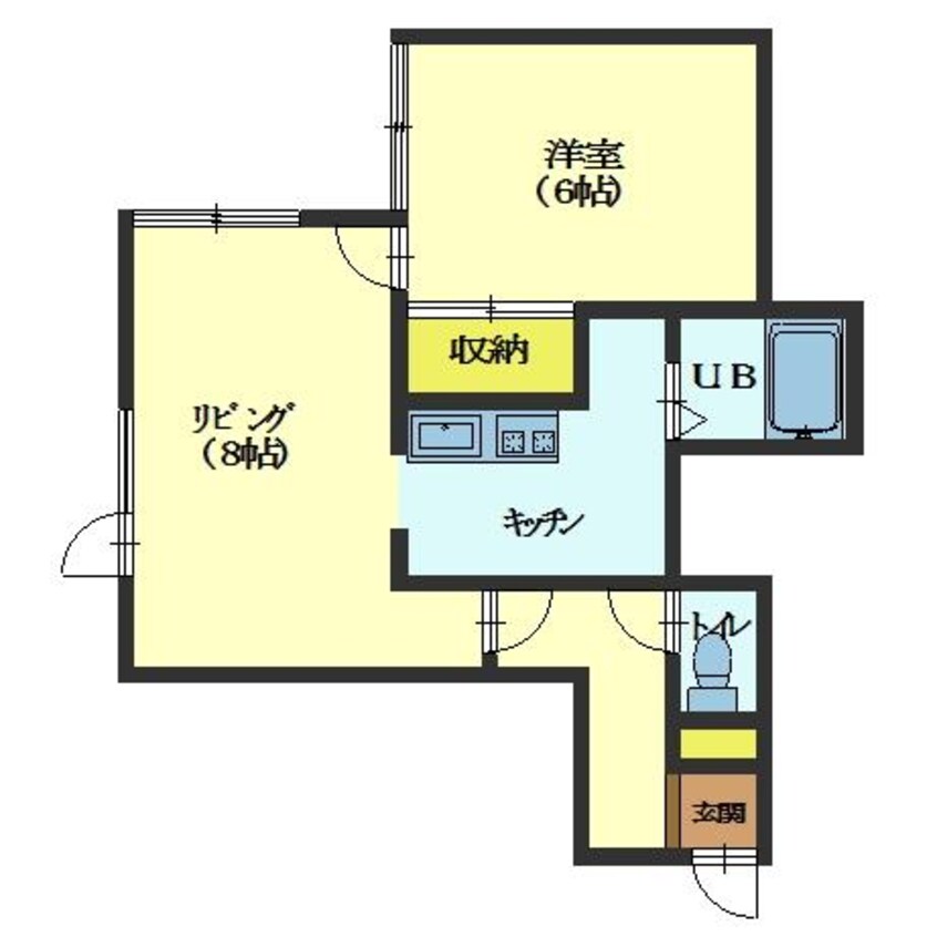 間取図 サンロード高盛Ⅱ