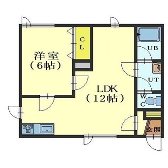 間取図 メイプルハウスB