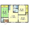 山下マンション 3LDKの間取り