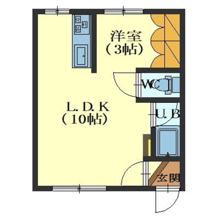 間取図 エスポワフチュールⅢ