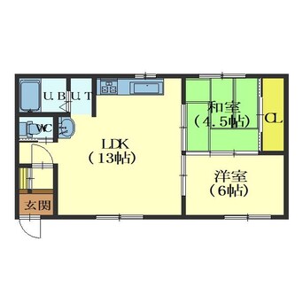 間取図 エスポワフチュールⅢ