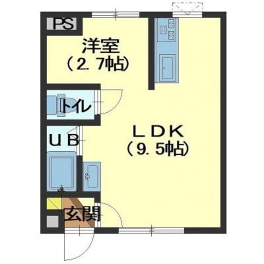 間取図 エスポワフチュールⅢ