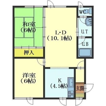 間取図 藤マンション