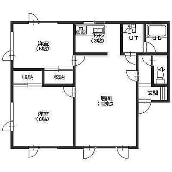 間取図 キャッスルリバーかさまつ