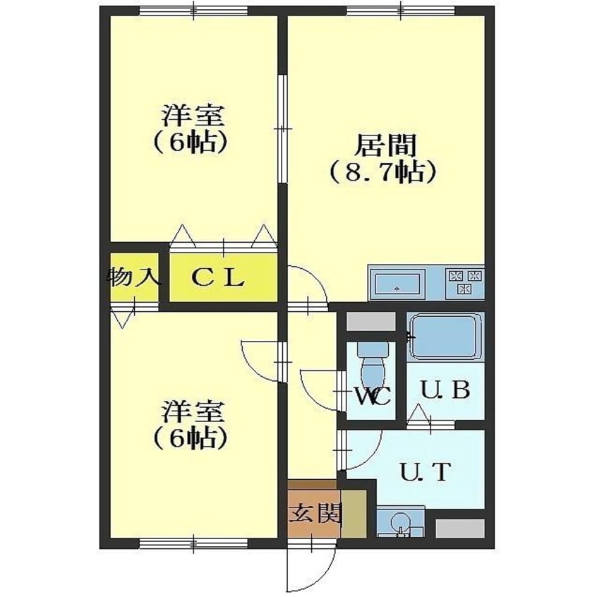 間取図 リベラーレ川原