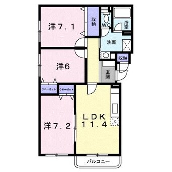 間取図 ジェルメ大手町1号館