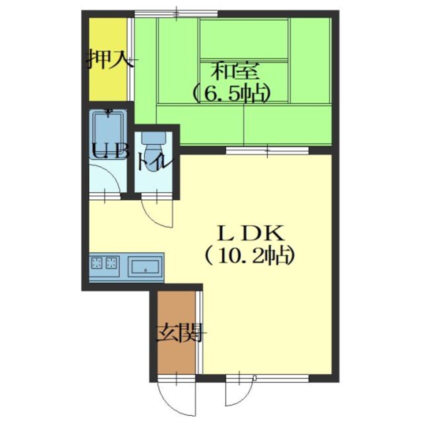 間取図 OceanFront39青柳