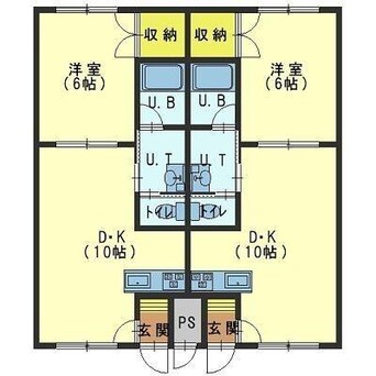 間取図 ジョイパレスさくら