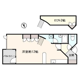 間取図 ヴェルドミール上野町