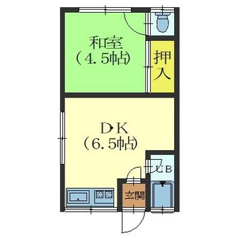 間取図 セントラルハイツ北浜町