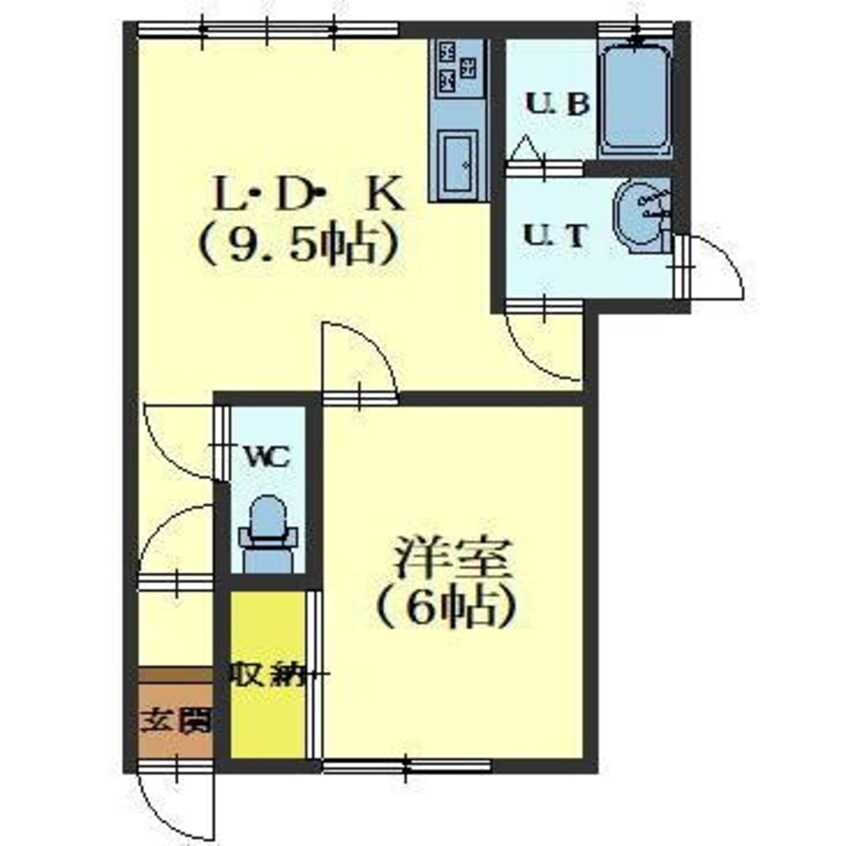 間取図 メゾン藤野Ⅱ