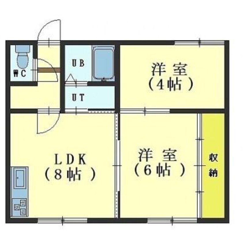 間取図 関谷アパート