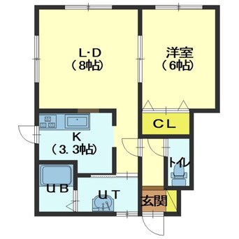 間取図 メゾンボヌール