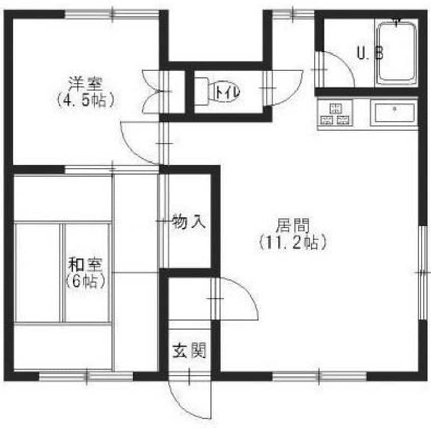 間取図 ラ・ネージュ千歳町