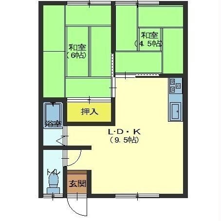 間取り図 ハウジング昭和