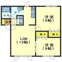 ハウスコンフォートCの間取図