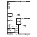 アーバンパレス214の間取図