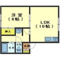 ピュアハイツBの間取図