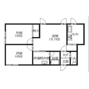 間取図 エクセレント美原
