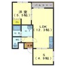 ル シャノワールⅡ 1LDK+Sの間取り