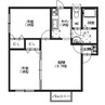 タイム日吉 2LDKの間取り