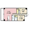 シャトーム大森 2LDKの間取り
