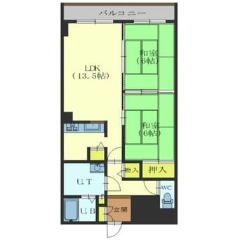 間取図 シャトーム柏が丘通