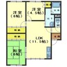 グランドハイム七重浜 3LDKの間取り