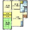 グランドハイム七重浜 3LDKの間取り