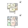港町2丁目貸家 4LDKの間取り