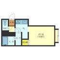 クラージュ人見の間取図