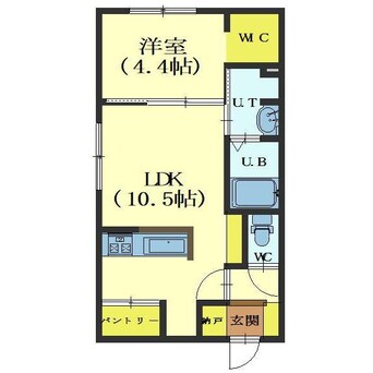 間取図 norfino Couleur
