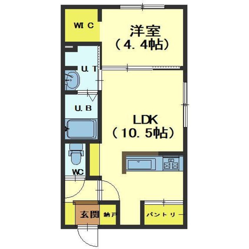 間取図 norfino Couleur
