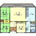 柏木プラザの間取図