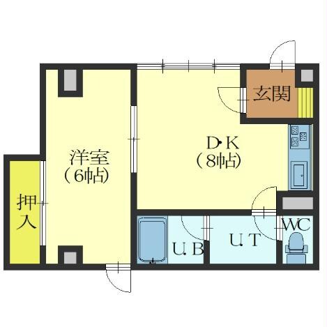 間取り図 三共ハイツ