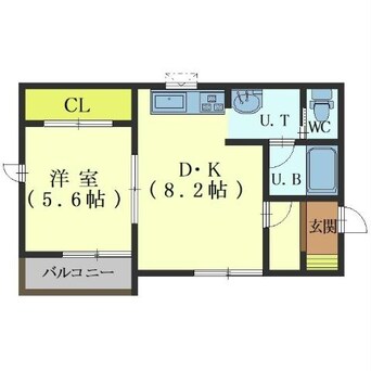 間取図 THERMIE柏木