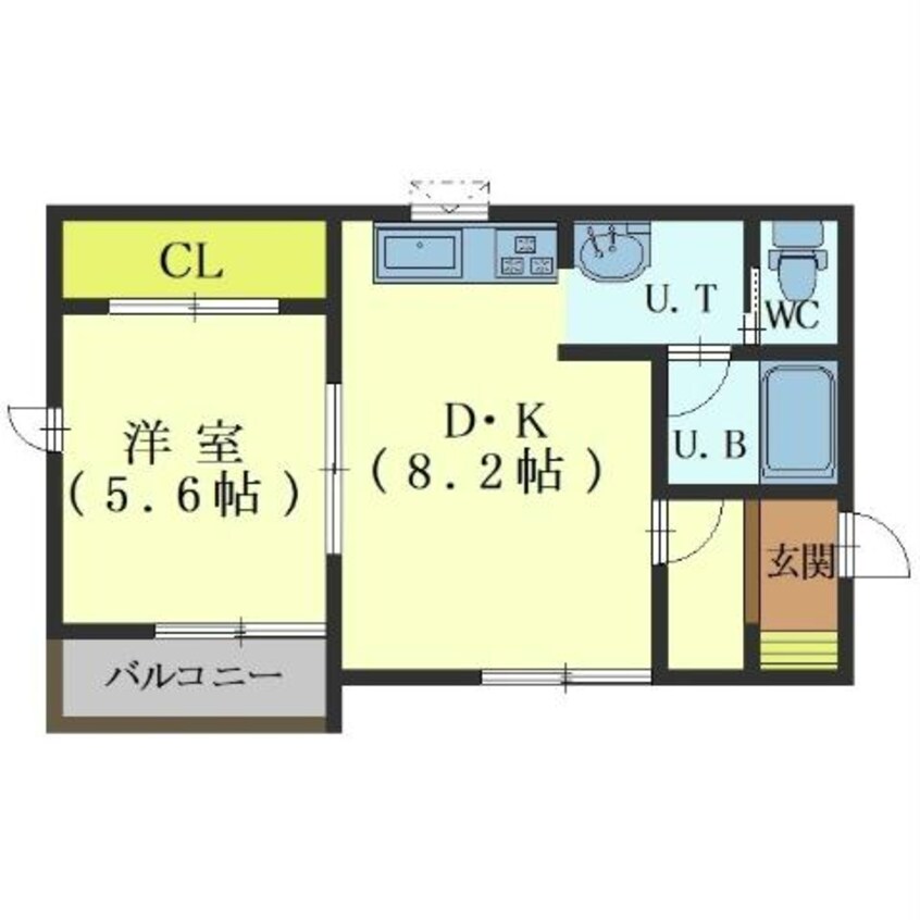 間取図 THERMIE柏木