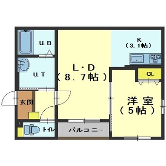 間取図 仮 柏木町 30番　新築マンション
